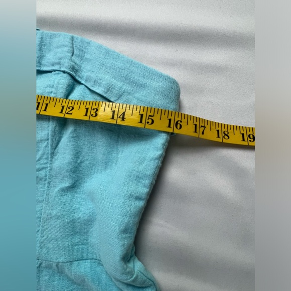 Abercrombie & Fitch Linen Cotton Blend Mini Dress - Picture 10 of 15